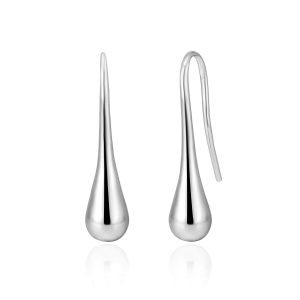 Silver Plated Teardrop Earrings