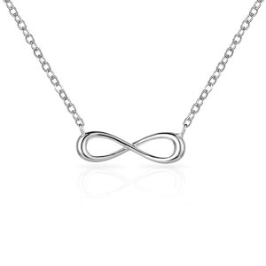 Sterling Silver Infinity Necklace