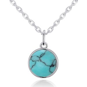 Synthetic Turquoise Necklace