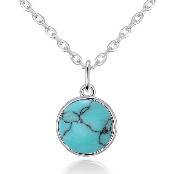 Synthetic Turquoise Necklace