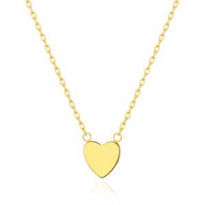 Gold Plated Heart Necklace