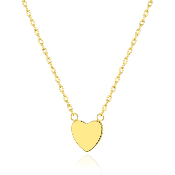 Gold Plated Heart Necklace