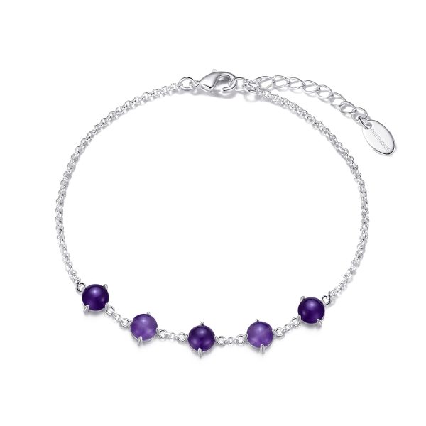 Amethyst Gemstone Bracelet