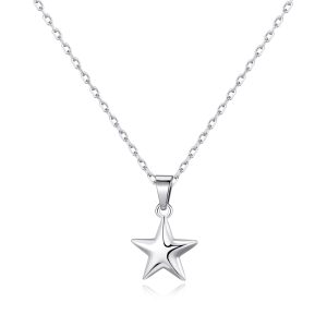 Sterling Silver Star Pendant Necklace