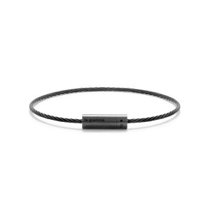 5g Brushed Ceramic Cable Bracelet