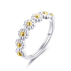 Adjustable Daisy Chain Ring