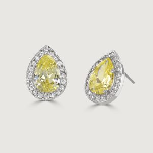 THE CARAT COLLECTION - SPARKLE PEAR EARRINGS