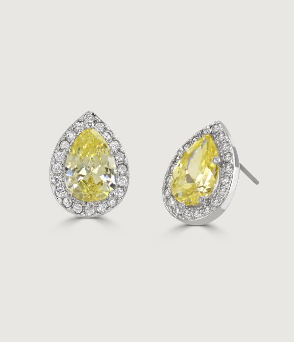 THE CARAT COLLECTION - SPARKLE PEAR EARRINGS