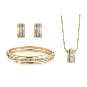 ASPIRE PENDANT, EARRING AND BANGLE SET