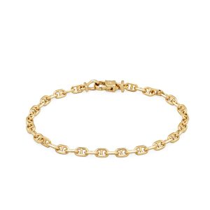 9K Gold Cable Bracelet