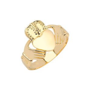 Men's Claddagh Classic Ring in 9ct Gold