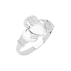 Men's Ring in 9ct White Gold