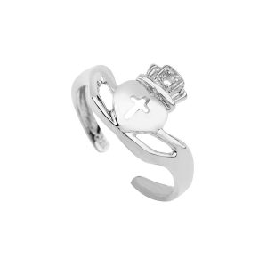 Toe Ring in 9ct White Gold