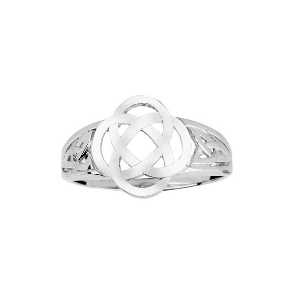 Celtic Trinity Ring in Sterling Silver