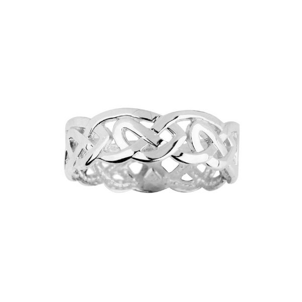 Celtic Trinity Knot Ring in Sterling Silver