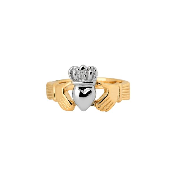 Claddagh Classic Ring in 9ct Two-Tone Gold