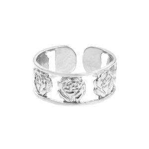 Toe Ring in 9ct White Gold