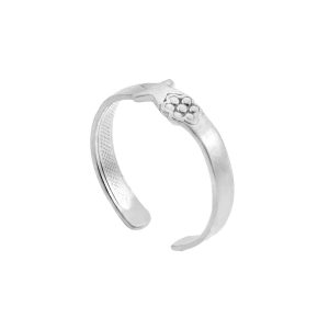 Star Toe Ring in 9ct White Gold