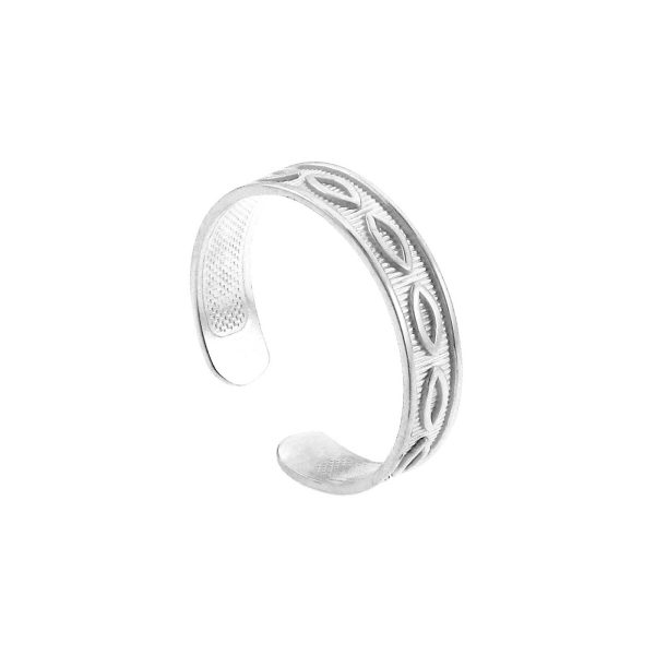 Toe Ring in Sterling Silver