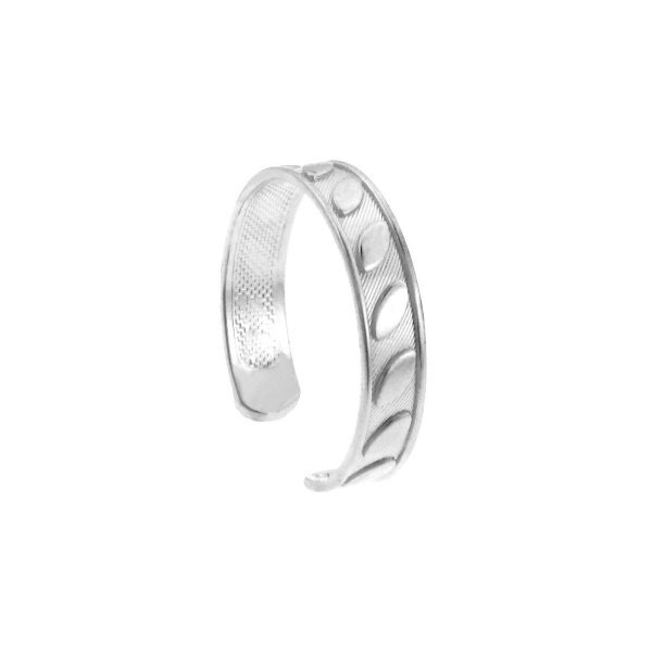 Toe Ring in 9ct White Gold