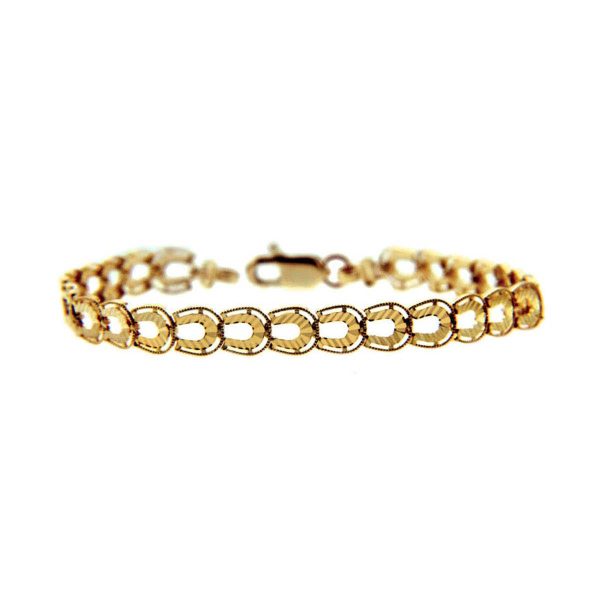 Horseshoe Bracelet in 9ct Gold