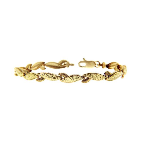 Lobster Claw Bracelet in 9ct Gold