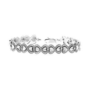 Victoria Bracelet in 9ct White Gold