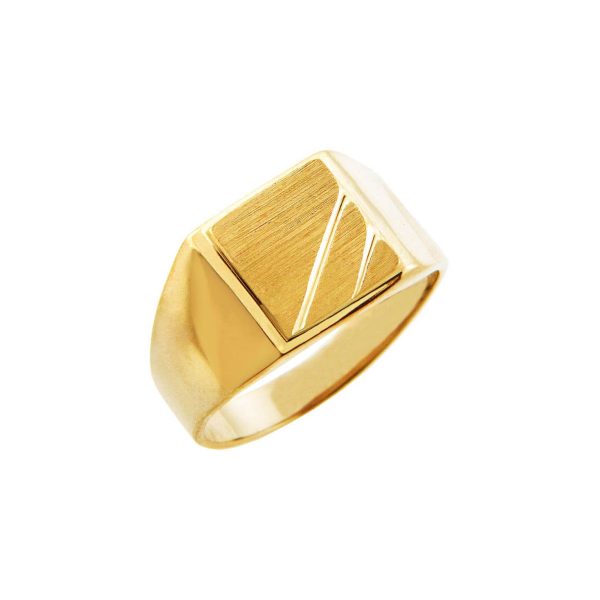 Men's Phoebus Signet Ring in 9ct Gold