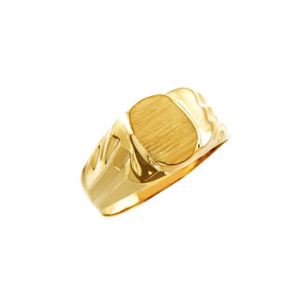 Men's Superior Signet Ring in 9ct Gold