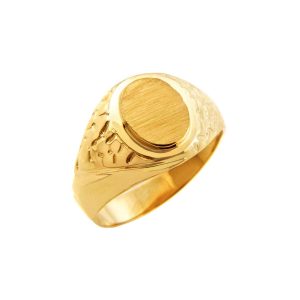 Men's Jovian Signet Ring in 9ct Gold