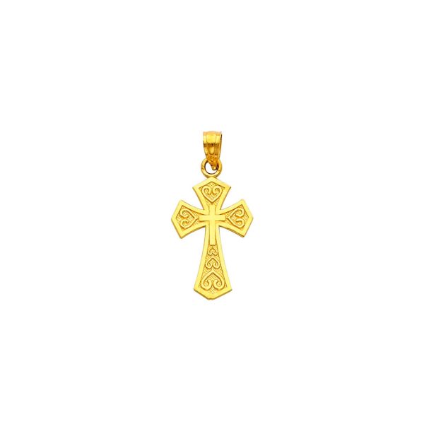 Chaste Pendant Necklace in 9ct Gold