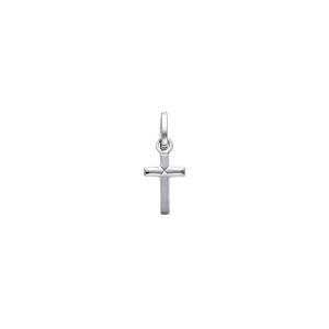 Charisma Cross Pendant Necklace in 9ct White Gold