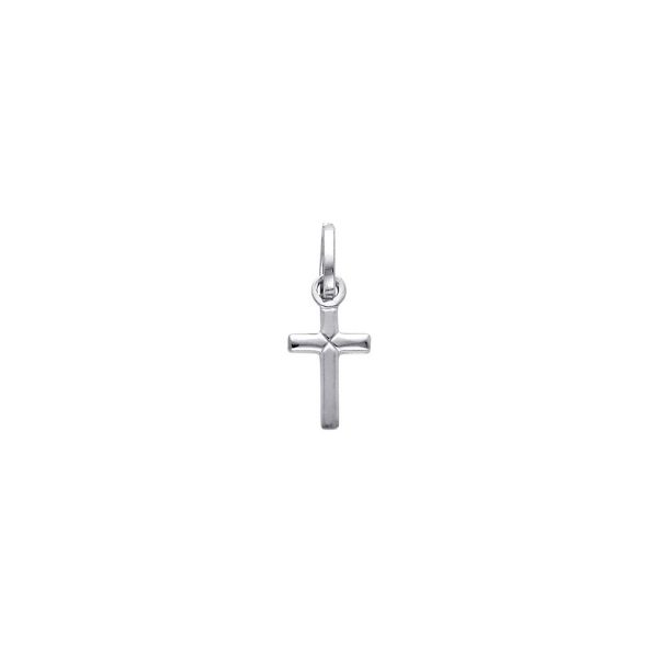 Charisma Cross Pendant Necklace in 9ct White Gold