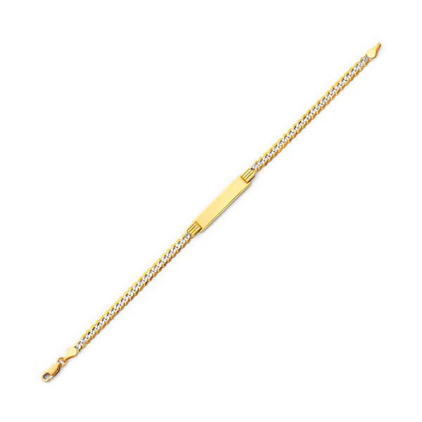 Bracelet in 9ct Two-Tone Gold