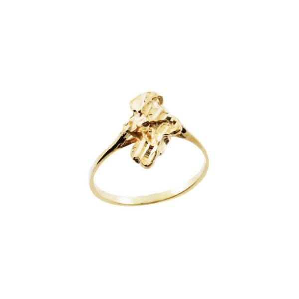 Chiseled Ring in 9ct Gold