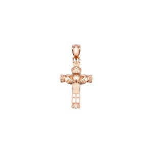 Celtic Pendant Necklace in 9ct Rose Gold