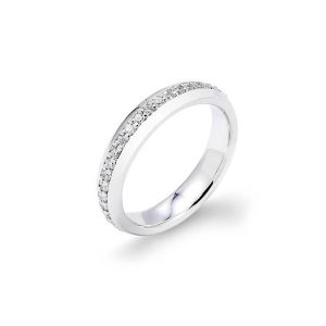 Diamond Eternity Wedding Ring in 9ct White Gold