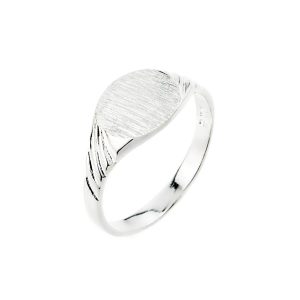 Men's Signet Ring in Sterling Silver