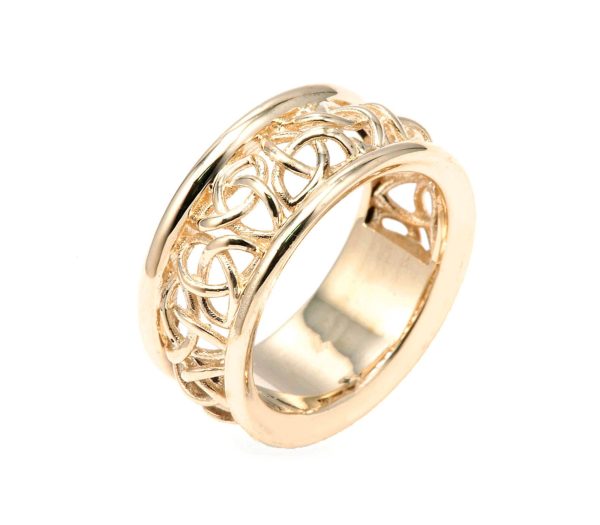 Men's Celtic Knot Ring in 9ct Gold