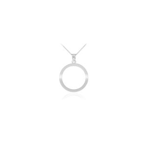 Circle of Life Karma Pendant Necklace in Sterling Silver