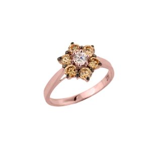 Diamond Engagement Ring in 9ct Rose Gold