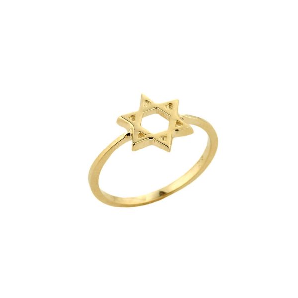 Star of David Ring in 9ct Gold