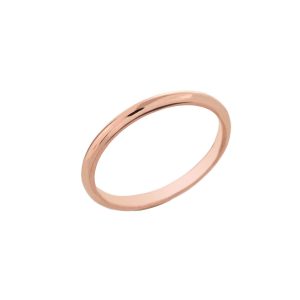 Stackable Classic Wedding Ring in 9ct Rose Gold