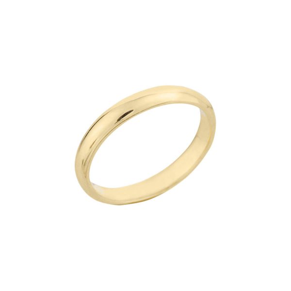 Stackable Classic Wedding Ring in 9ct Gold