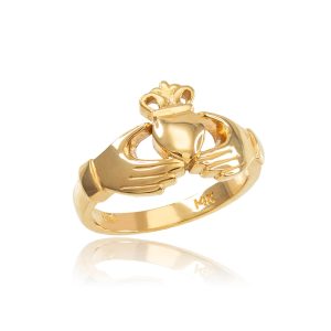 Classic Claddagh Ring in 9ct Gold