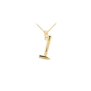 Men's Sledgehammer Pendant Necklace in 9ct Gold