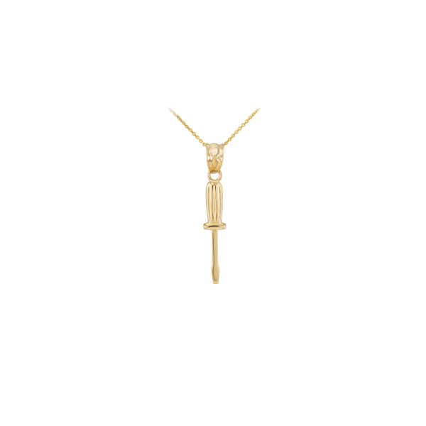 Men's Handy Pendant Necklace in 9ct Gold