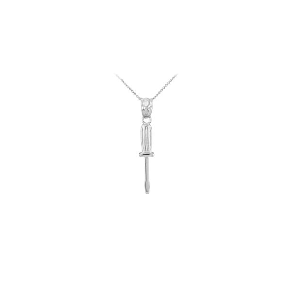 Handy Pendant Necklace in Sterling Silver