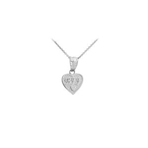 BFF Charm Pendant Necklace in Sterling Silver