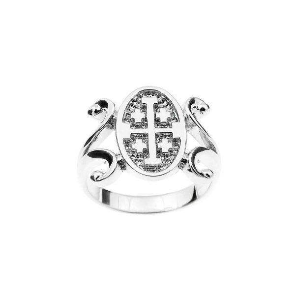 Jerusalem Ring in Sterling Silver